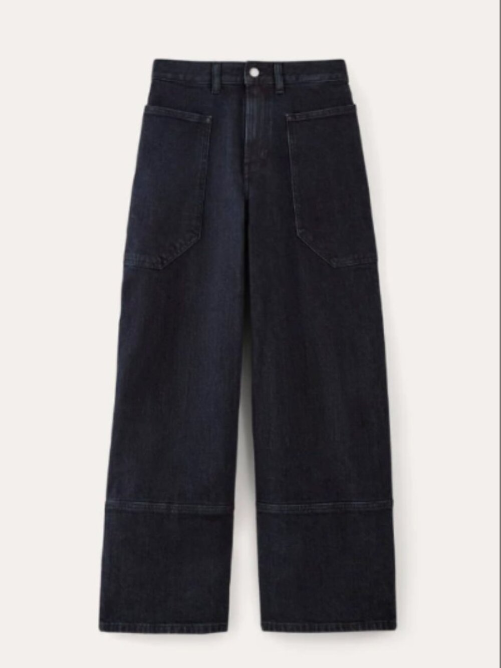 Everlane The Way-High Gardner Cropped Jean Dark Rinse Size 26 NWOT